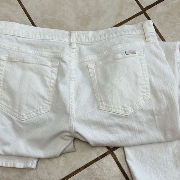 Joe's Jeans Women's Straight Leg Jeans - White - Picture 6 of 7